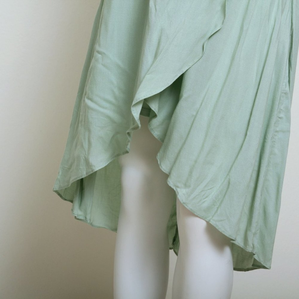 Papaya High Low Strapless Wrap Dress - Picture 12 of 13